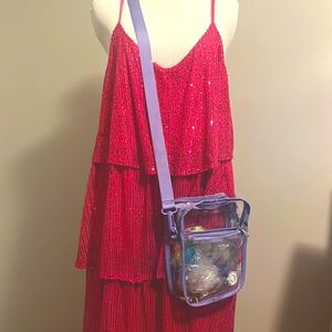 XXL pink sequin Eras tour dress